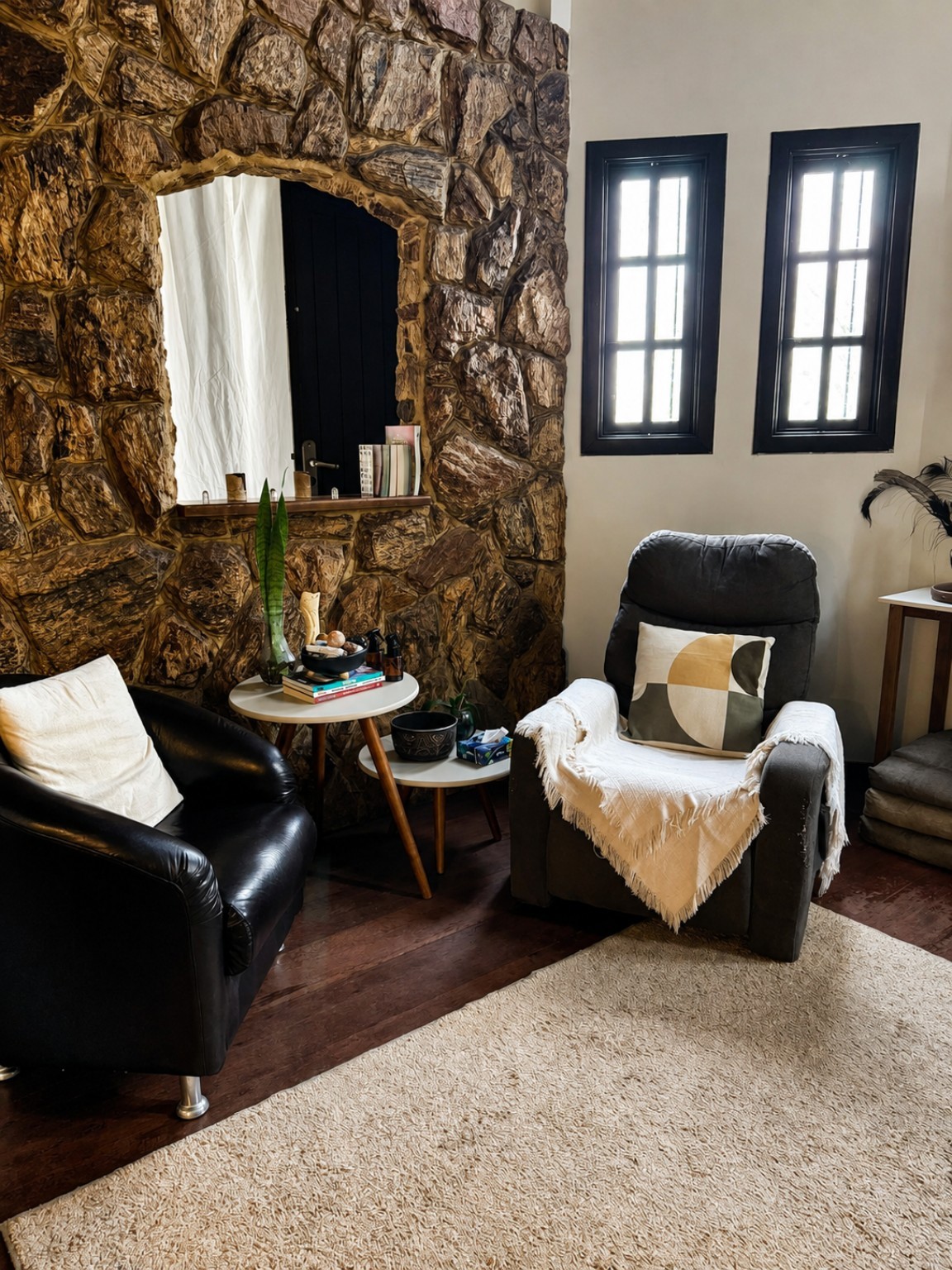 Ambiente de atendimento individual de Iago Moia, psicoterapeuta em Bauru